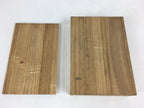 Japanese Wooden Storage Box Vtg Pottery Hako Inside 14x21x3.5cm WB909