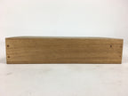 Japanese Wooden Storage Box Vtg Pottery Hako Inside 14x21x3.5cm WB909