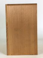 Japanese Wooden Storage Box Vtg Pottery Hako Inside 16.0x10.5x17.0cm WB940