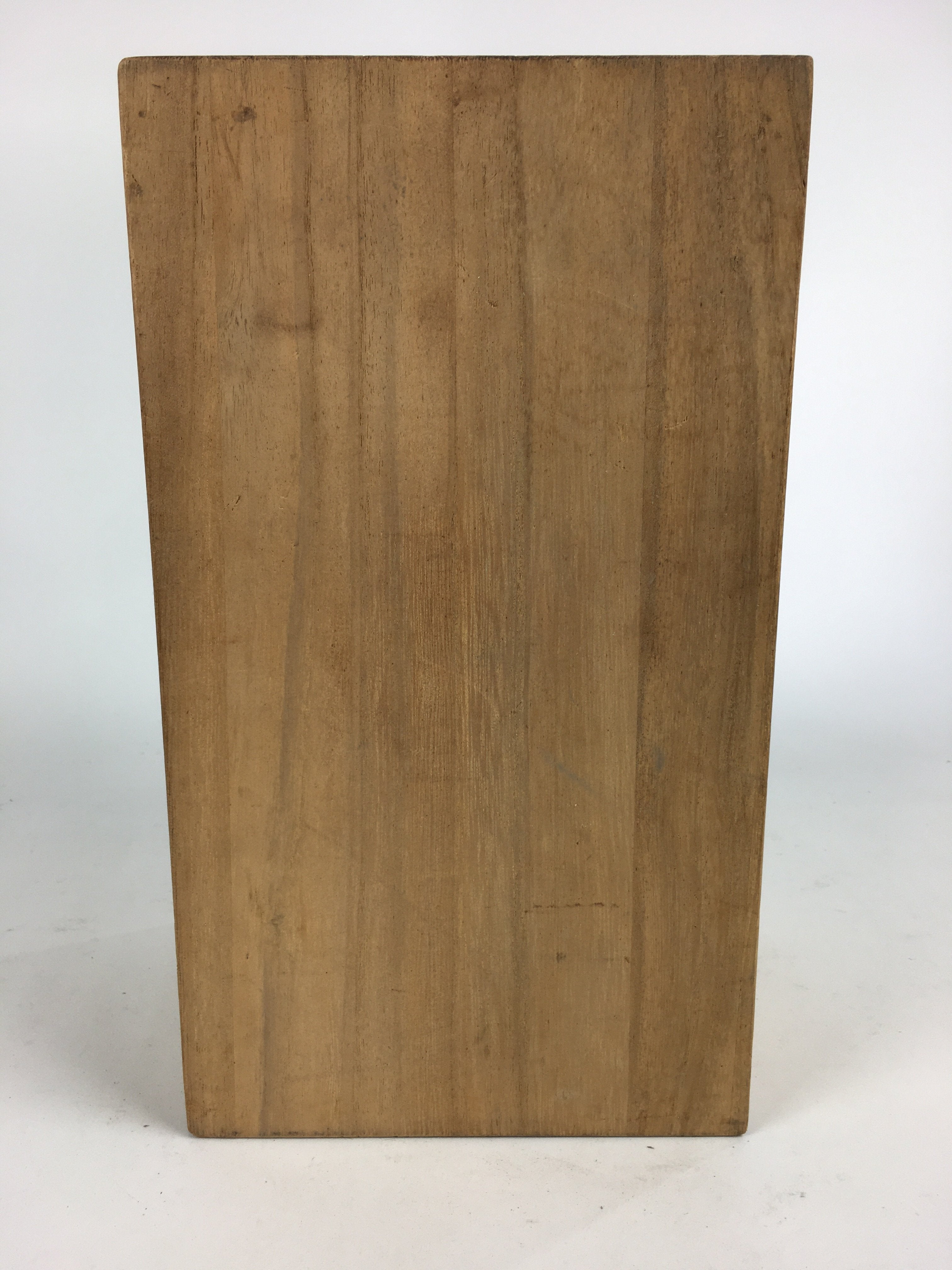 Japanese Wooden Storage Box Vtg Pottery Hako Inside 17.3x15x32cm WB868