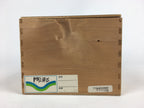 Japanese Wooden Storage Box Vtg Pottery Hako Inside 21.5x15.5x12.5cm WB858