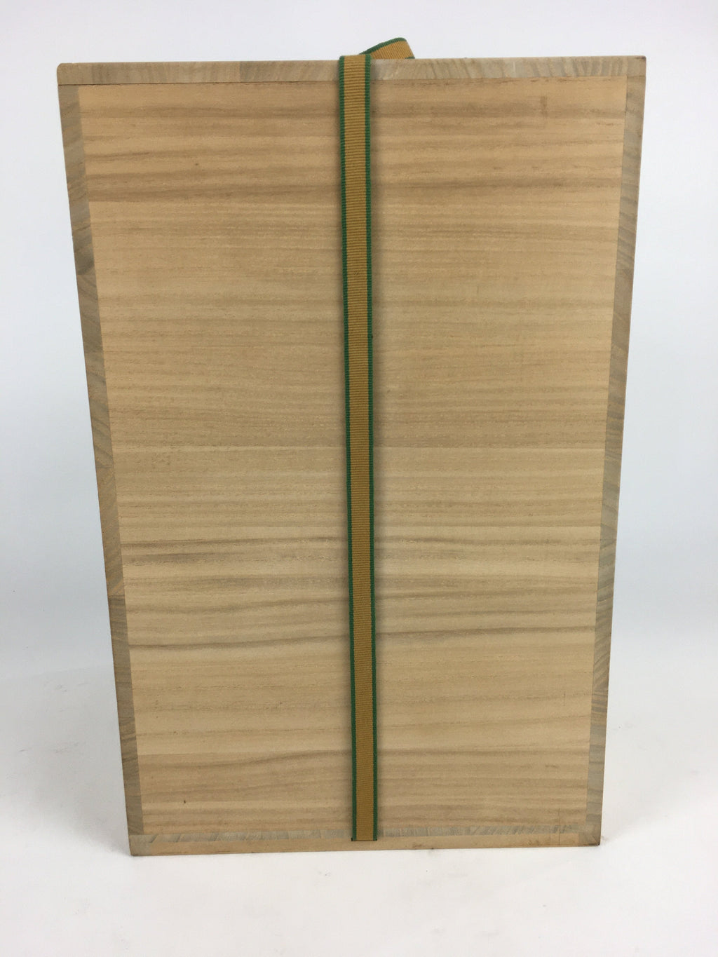 Japanese Wooden Storage Box Vtg Pottery Hako Inside 23x23x36.4cm WB873