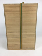 Japanese Wooden Storage Box Vtg Pottery Hako Inside 23x23x36.4cm WB873