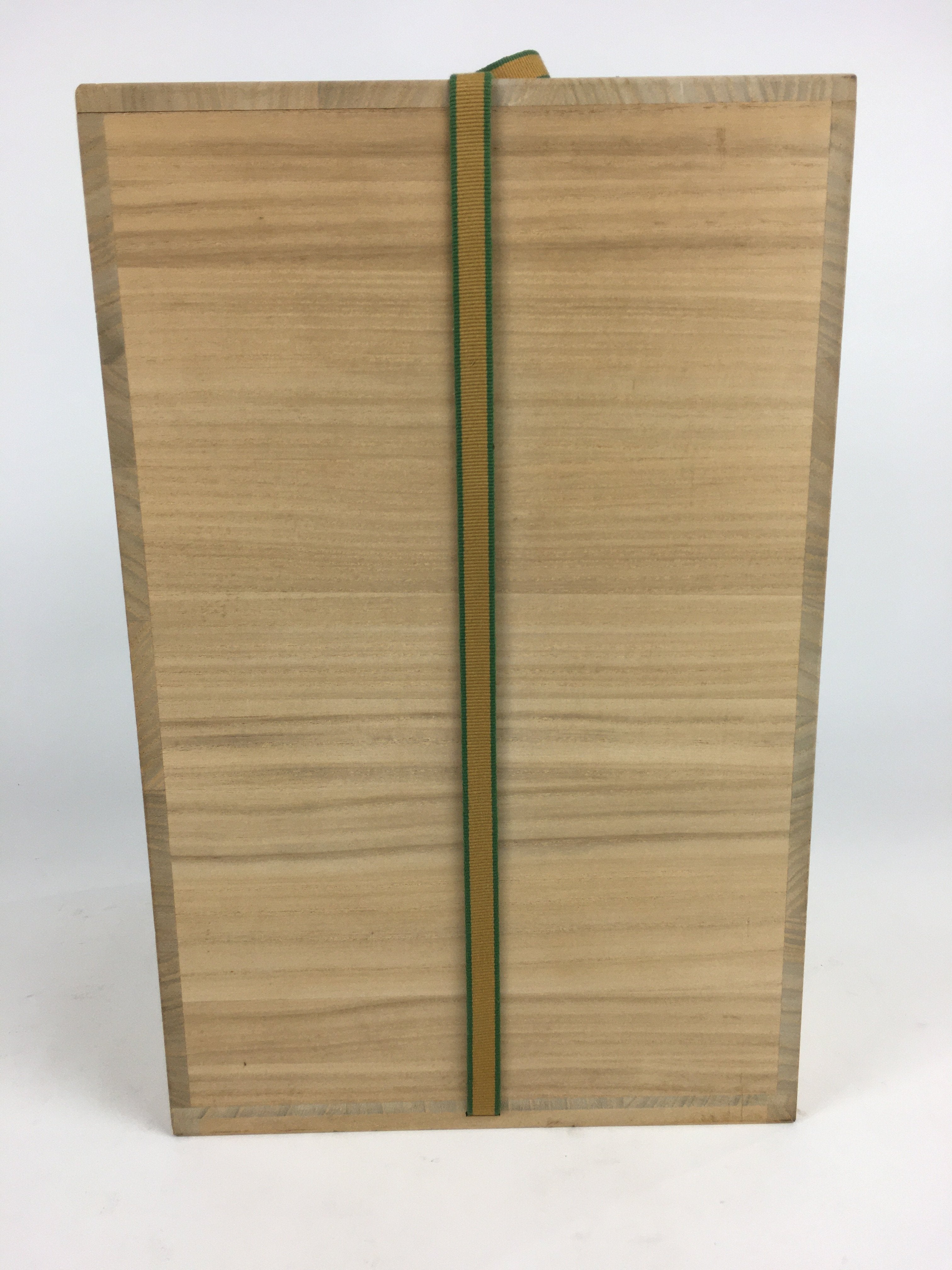 Japanese Wooden Storage Box Vtg Pottery Hako Inside 23x23x36.4cm WB873