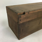 Japanese Wooden Storage Box Vtg Pottery Hako Inside 28.0x8.0x6.0cm WB944