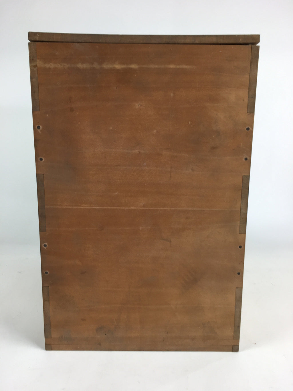 Japanese Wooden Storage Box Vtg Pottery Hako Inside 38.4x26.9x40.9cm WB865