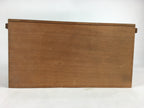Japanese Wooden Storage Box Vtg Pottery Hako Inside 40.5x23.7x20.5cm WB869