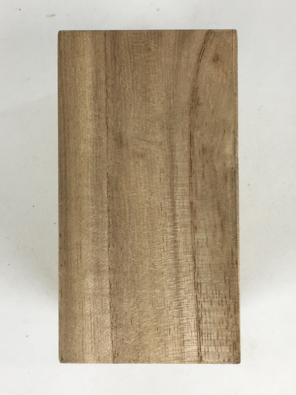 Japanese Wooden Storage Box Vtg Pottery Hako Inside 4.8x10.0x6.0cm WB932