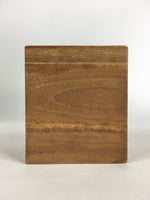 Japanese Wooden Storage Box Vtg Pottery Hako Inside 6.0x8.0x9.0cm WB931