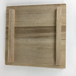 Japanese Wooden Storage Box Vtg Pottery Hako Inside 8.7x8.9x9.5cm WB850