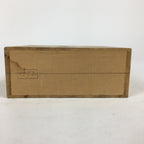 Japanese Wooden Storage Box Vtg Pottery Hako Inside 9.5x9.5x2.5cm WB883