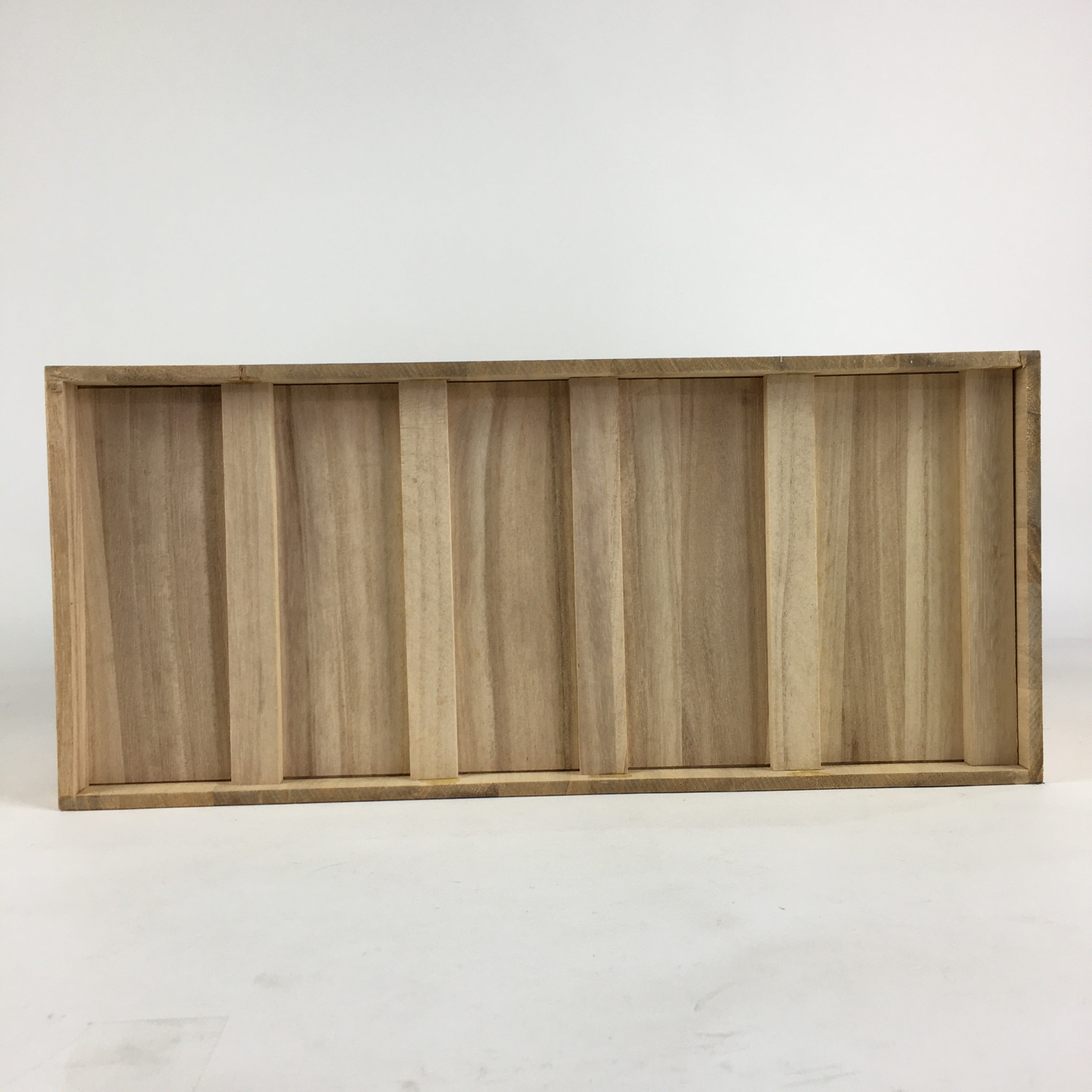 Japanese Wooden Storage Box Vtg With 3Drawers Inside 25x43x25cm WB946
