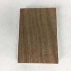 Japanese Wooden Storage Small Box Vtg Pottery Hako Inside 6x9x1cm WB886