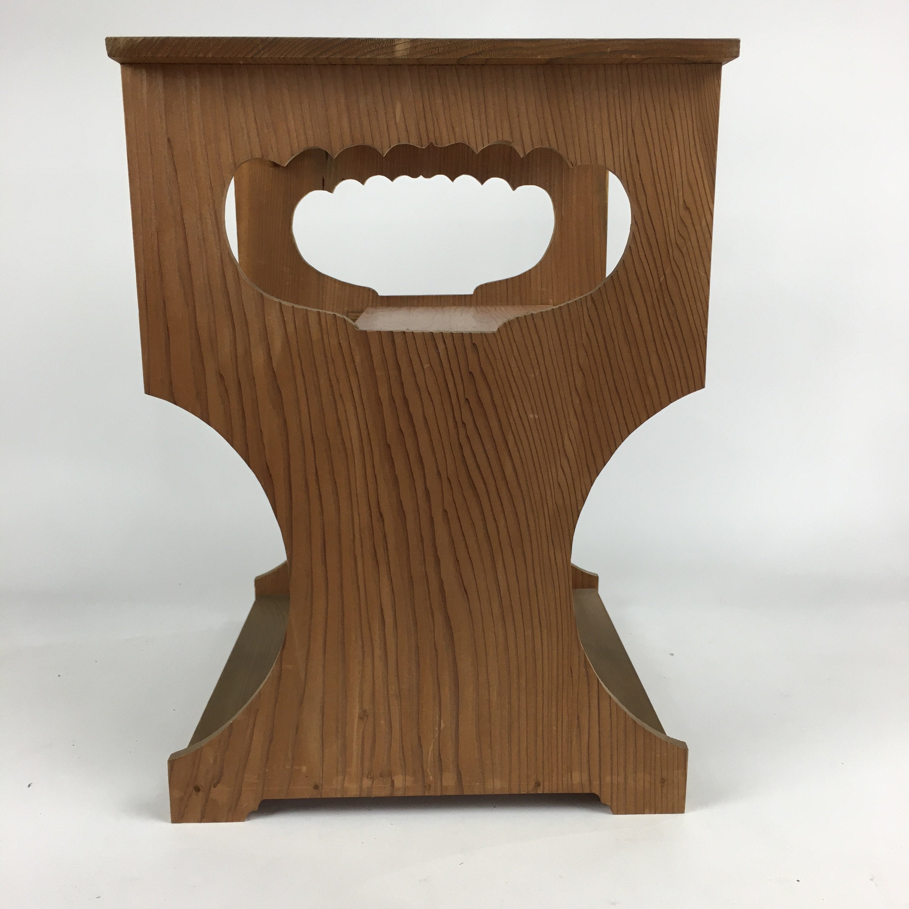 Japanese Wooden Tea Ceremony Shelf Veg Cedar Tree Rack Sugi-Dana T268