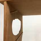 Japanese Wooden Tea Ceremony Shelf Veg Cedar Tree Rack Sugi-Dana T268
