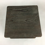 Japanese Wooden Tea Ceremony Shelf Veg Rack Tana Table Brown T301
