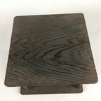 Japanese Wooden Tea Ceremony Shelf Vtg Rack Tana Table Brown T302