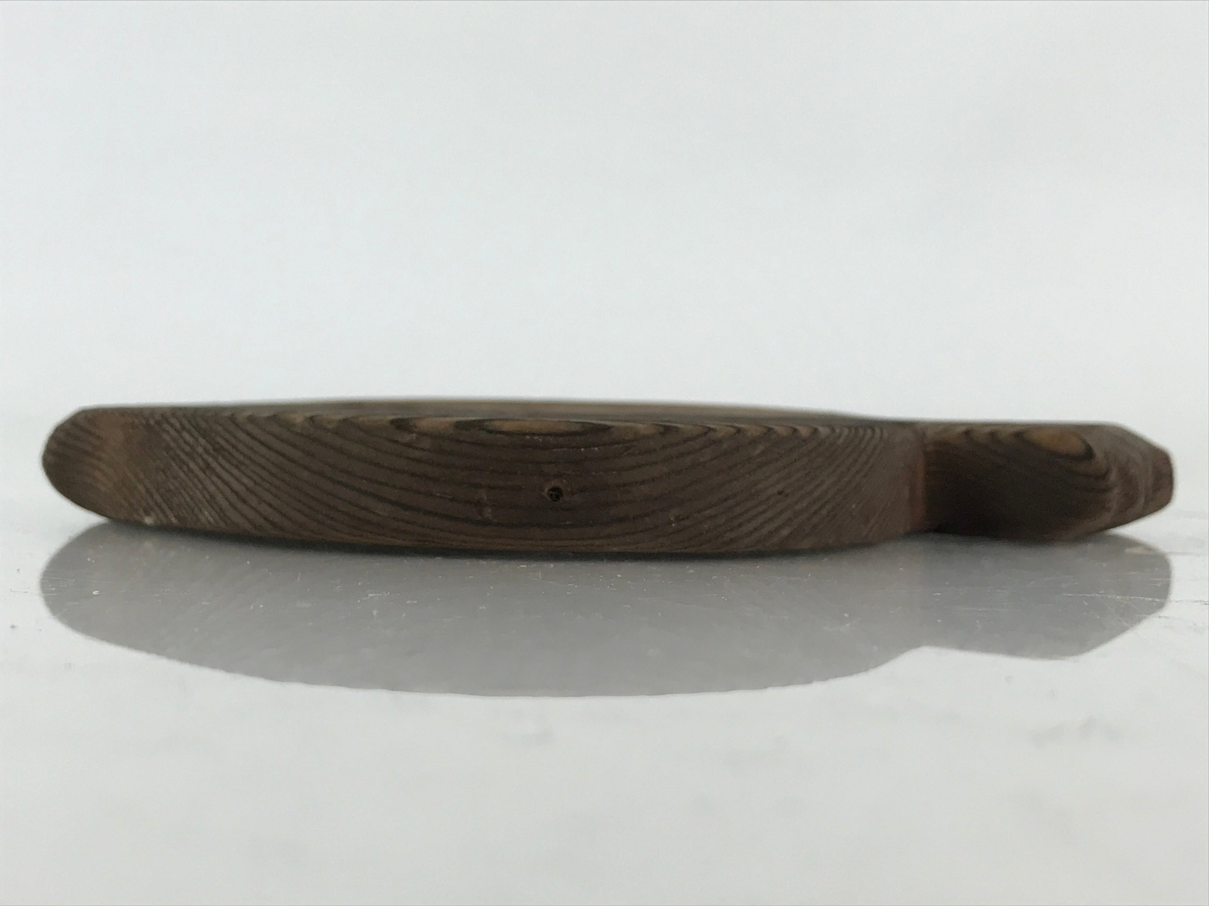 Japanese Wooden Trivet Mat Fish Shape Nabeshiki Vtg Cedar Wood Pot holder JK463