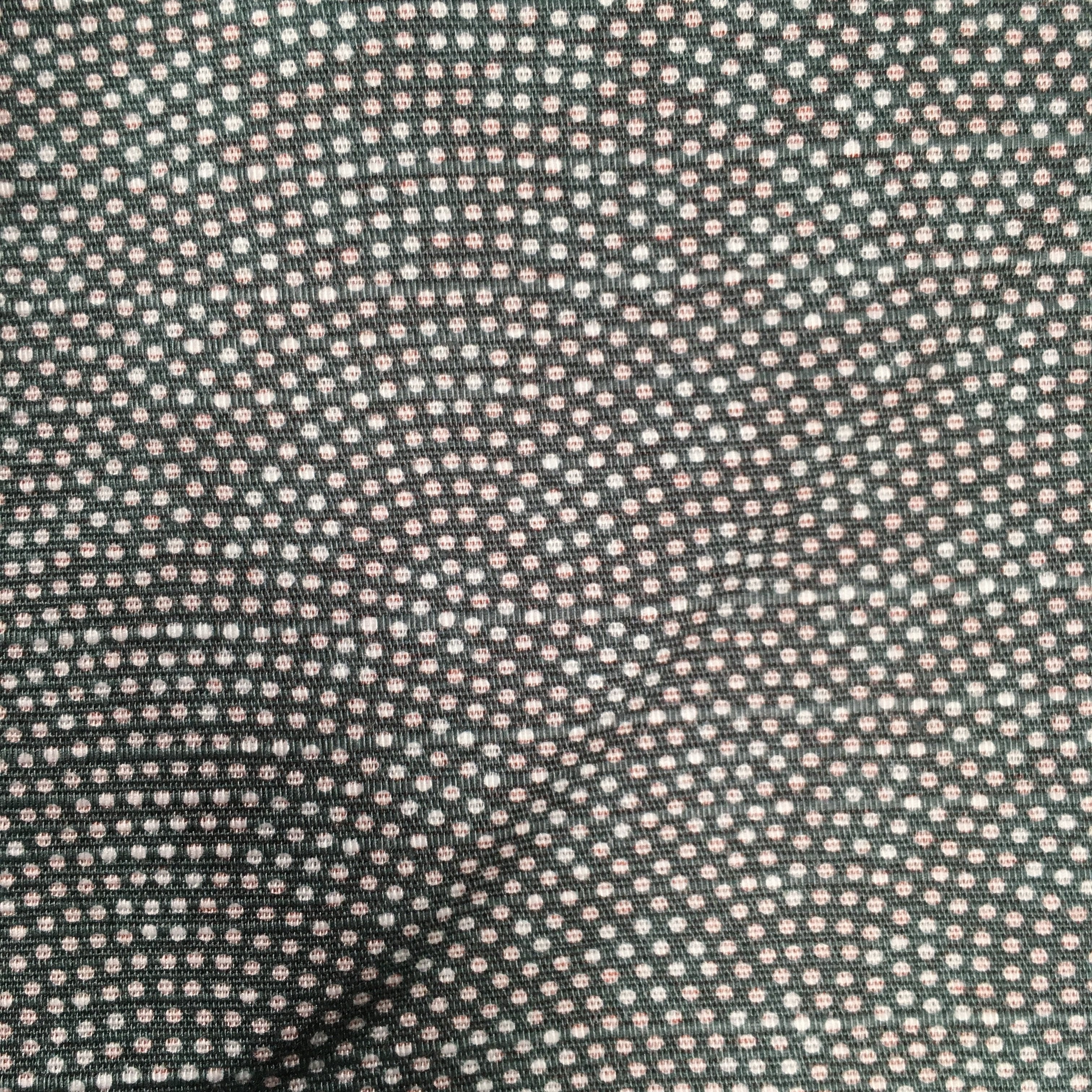 Japanese Wrap Cloth Furoshiki Fabric Cotton Green Pink dots flowers FU189