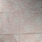 Japanese Wrap Cloth Furoshiki Fabric Cotton Green Pink dots flowers FU189