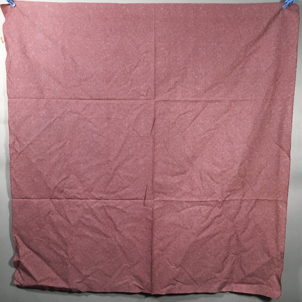 Japanese Wrap Cloth Furoshiki Fabric Cotton Red Orange Reversible FU166