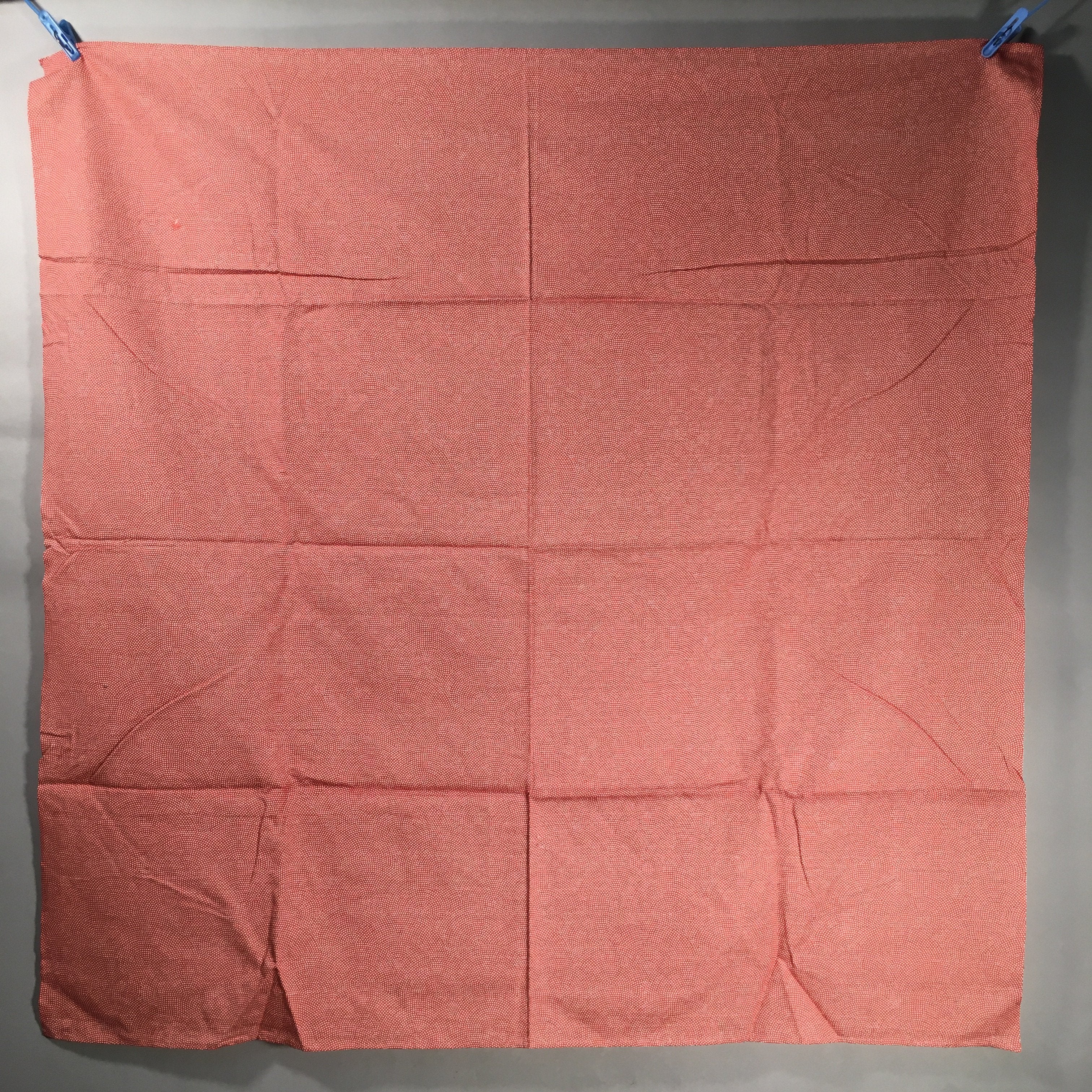Japanese Wrap Cloth Furoshiki Fabric Cotton Reversible Brown Green FU175