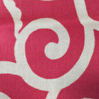 Japanese Wrap Cloth Furoshiki Fabric Cotton Swirl Pink FU180