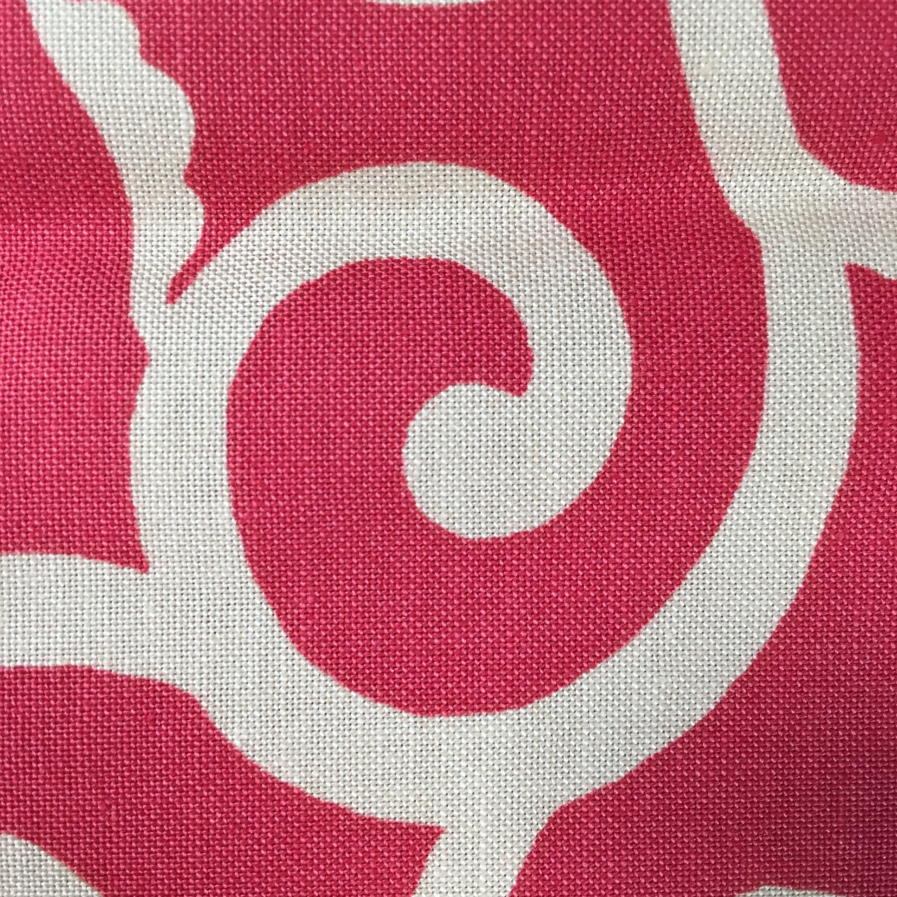 Japanese Wrap Cloth Furoshiki Fabric Cotton Swirl Pink FU180