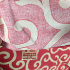 Japanese Wrap Cloth Furoshiki Fabric Cotton Swirl Pink FU180