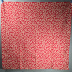 Japanese Wrap Cloth Furoshiki Fabric Cotton Swirl Pink FU180