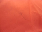 Japanese Wrap Cloth Furoshiki Vtg Fabric Nylon Orange Handkerchief FU100