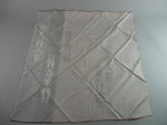 Japanese Wrap Cloth Furoshiki Vtg Kimono Fabric Hankerchief Brown Nylon FU71