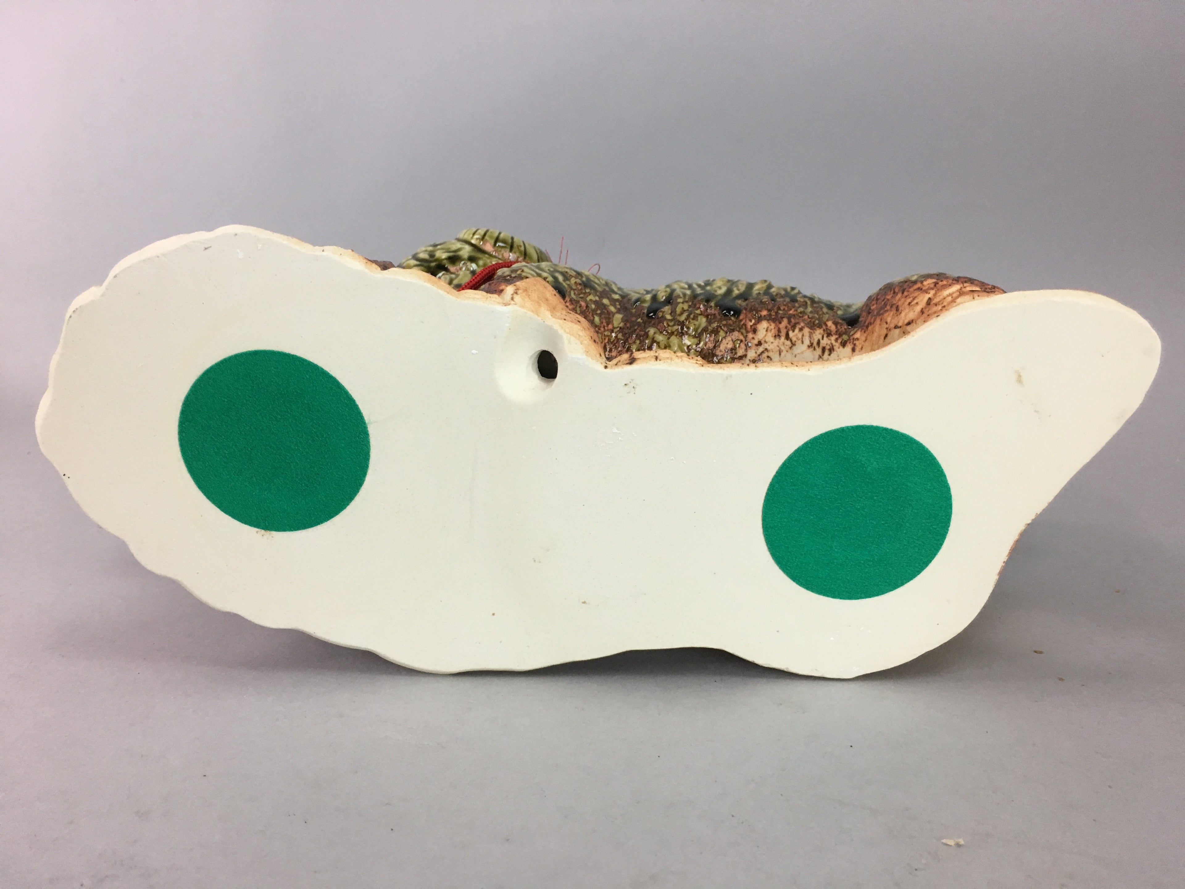 Japanese Zodiac Sheep Statue Vtg Shigaraki ware Pottery Ceramic Okimono BD485
