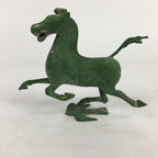 Japanese Zodiac Symbol Bronze Horse Vtg Figurine Ornament Okimono Uma BD782