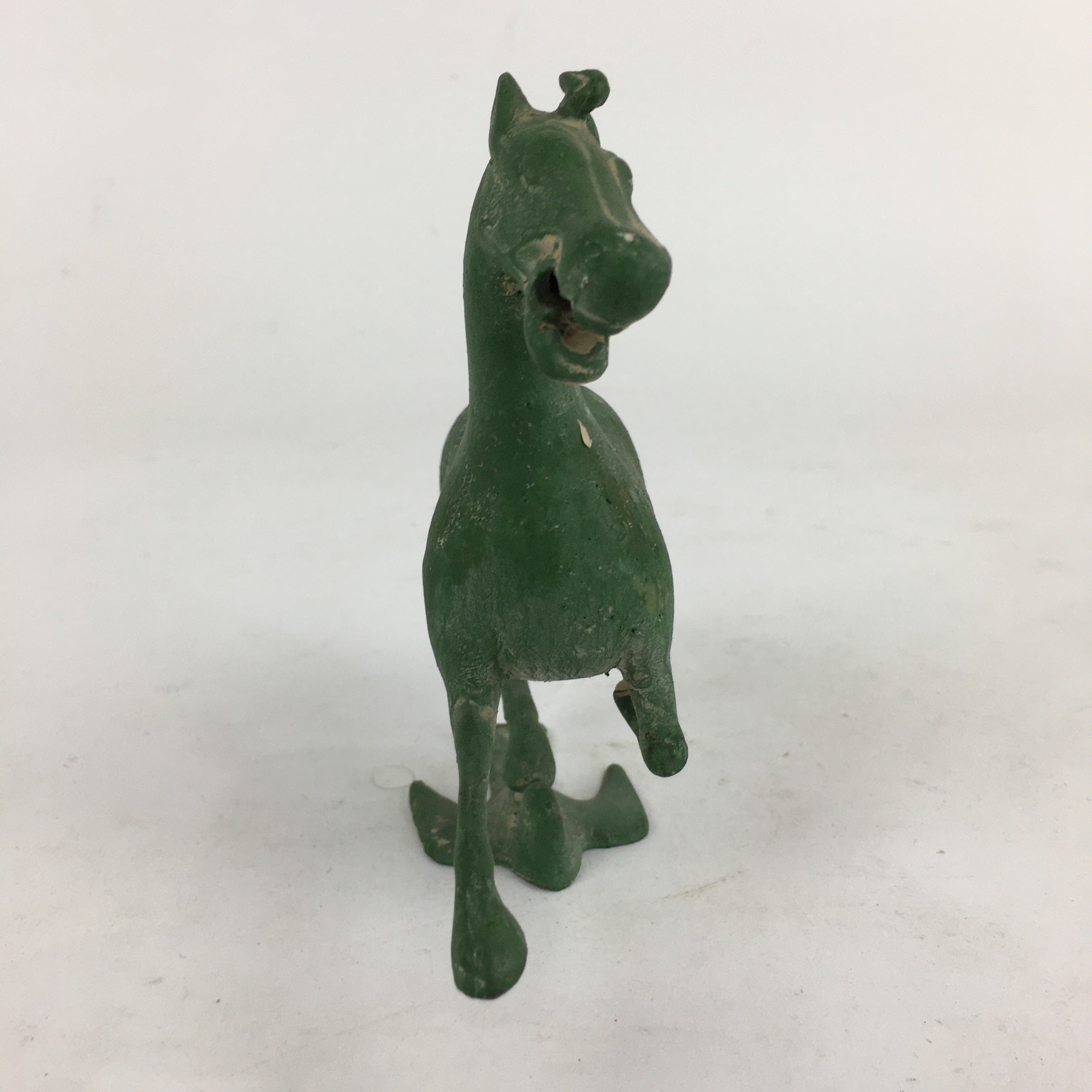 Japanese Zodiac Symbol Bronze Horse Vtg Figurine Ornament Okimono Uma BD782