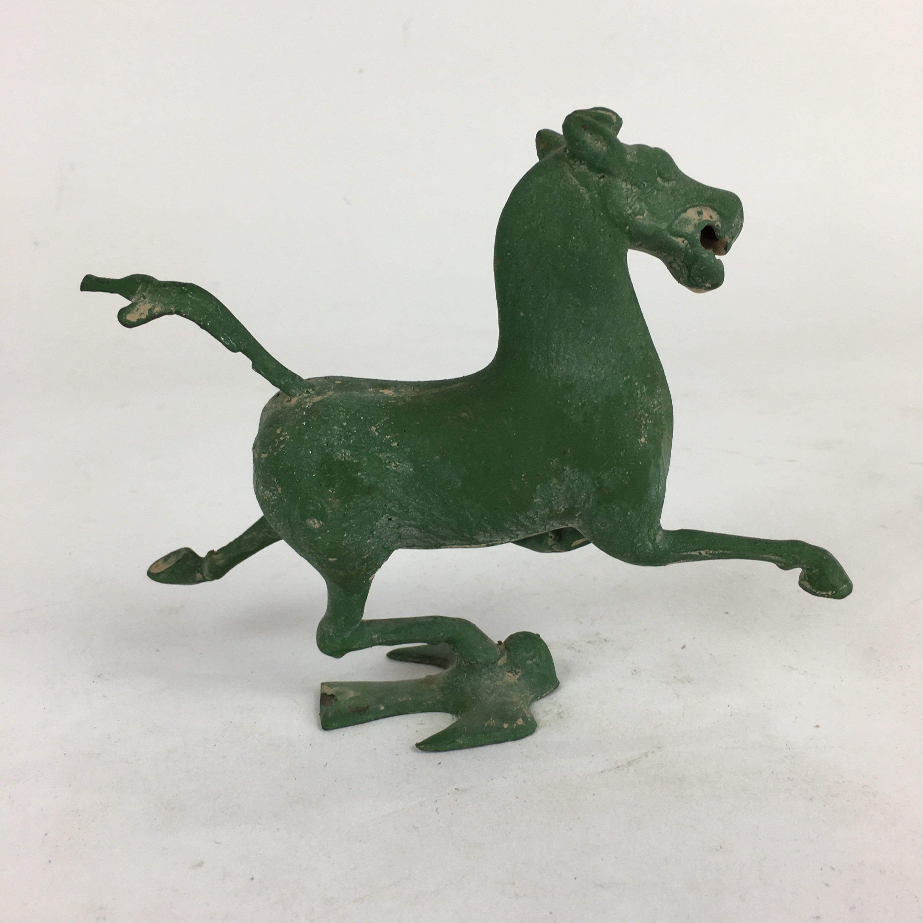 Japanese Zodiac Symbol Bronze Horse Vtg Figurine Ornament Okimono Uma BD782