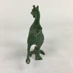 Japanese Zodiac Symbol Bronze Horse Vtg Figurine Ornament Okimono Uma BD782