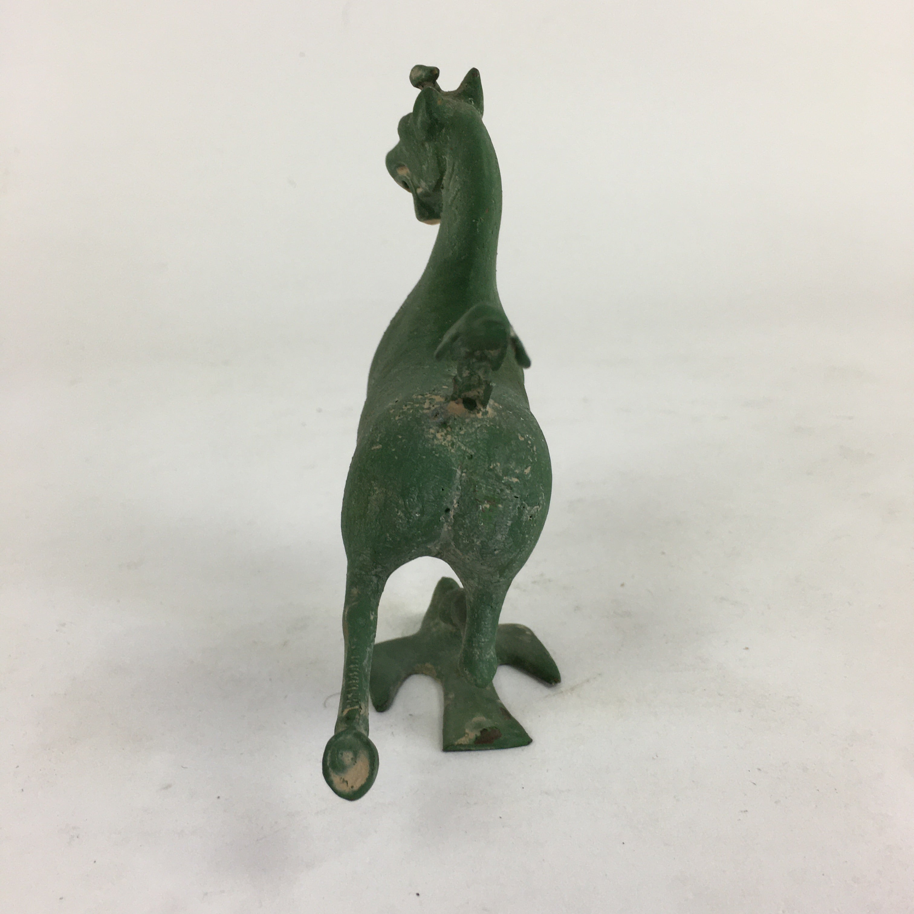 Japanese Zodiac Symbol Bronze Horse Vtg Figurine Ornament Okimono Uma BD782