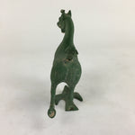 Japanese Zodiac Symbol Bronze Horse Vtg Figurine Ornament Okimono Uma BD782