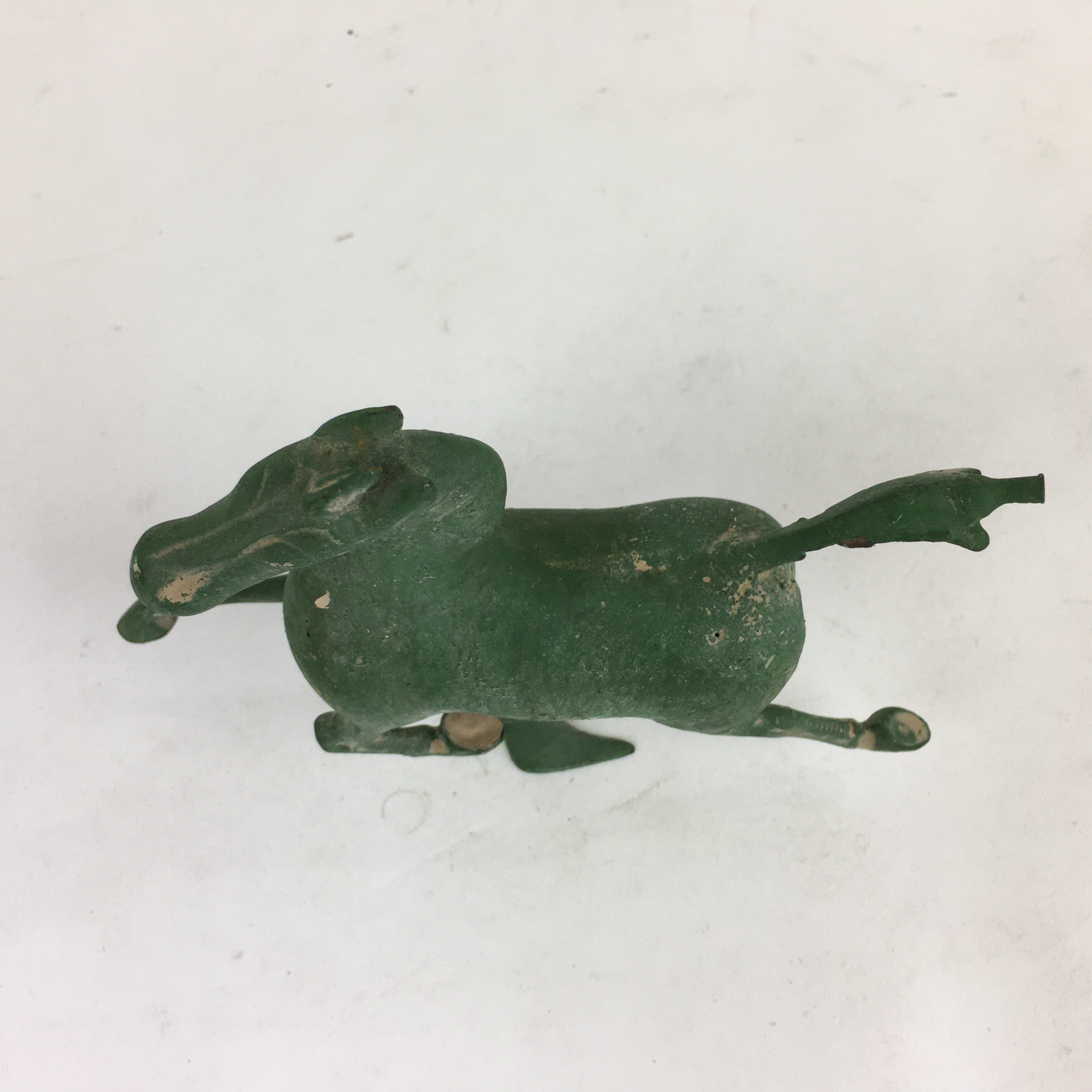 Japanese Zodiac Symbol Bronze Horse Vtg Figurine Ornament Okimono Uma BD782