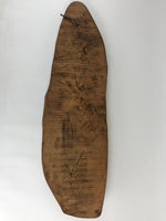 Japanese Wooden Wall Hanging Art Vtg Proverb Decoration Board Carving WT420