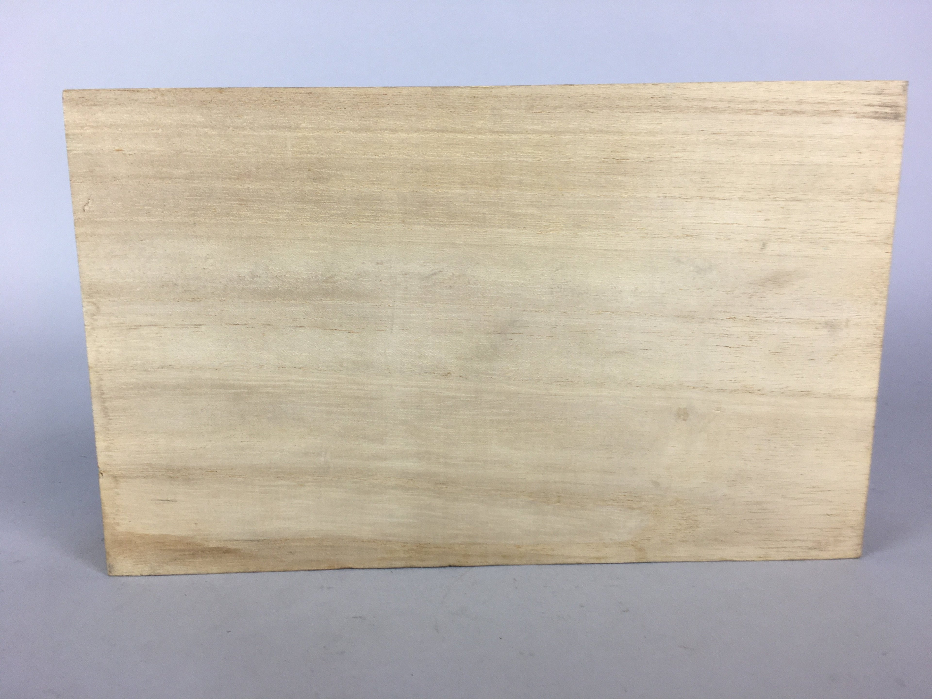 Jpanese Wooden Storage Box Pottery Vtg Hako Inside 14.2x23.8x2.8cm WB781