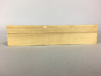 Jpanese Wooden Storage Box Pottery Vtg Hako Inside 14.2x23.8x2.8cm WB781