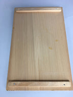 Jpanese Wooden Storage Box Pottery Vtg Hako Inside 22.5x14x14cm WB782