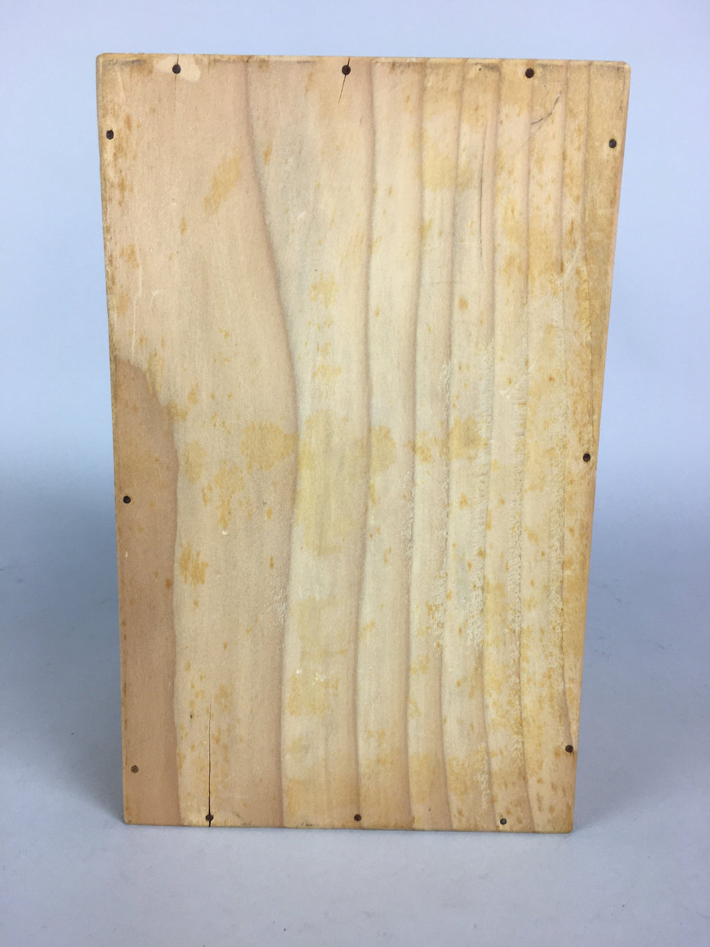 Jpanese Wooden Storage Box Pottery Vtg Hako Inside 22.5x14x14cm WB782