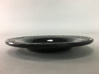 Korean Saucer Set 6pc Set Lacquerware Replica Vtg Chataku Shell Inlay PT890