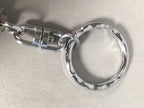 Metal Key Chain Vtg Cross Christian Christianity Jesus Mary Joseph JK86