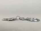 Metal Key Chain Vtg Cross Christian Christianity Jesus Mary Joseph JK86