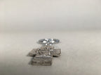 Metal Key Chain Vtg Cross Christian Christianity Jesus Mary Joseph JK86