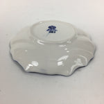 Netherlands Porcelain Delft Blue Small Plate Shell Shape Hand-painted Blue P790